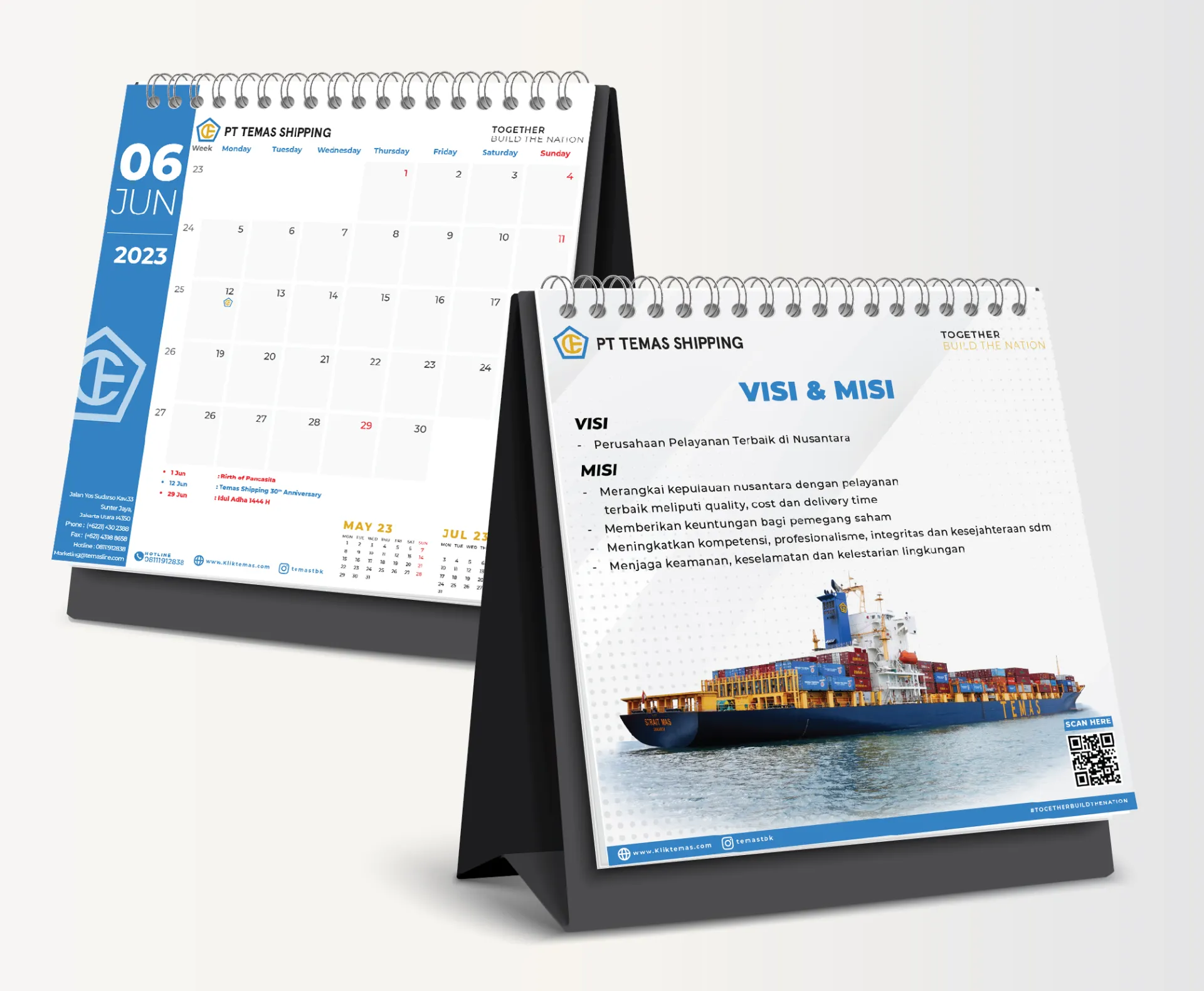 Branding Corporate Values of PT TEMAS Tbk.